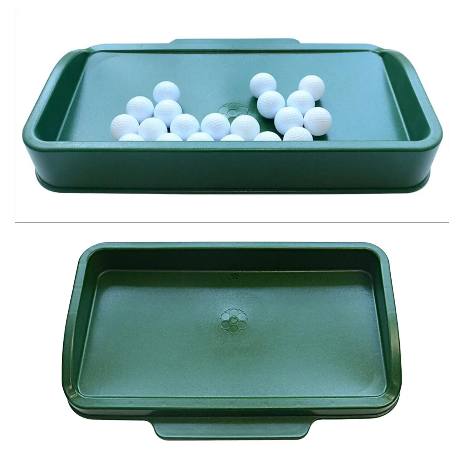 Golf Ball Tray Driving Range Golf Balls Storage Container Driving Range Golf Balls Organizer Box for Practice Golf Accessories