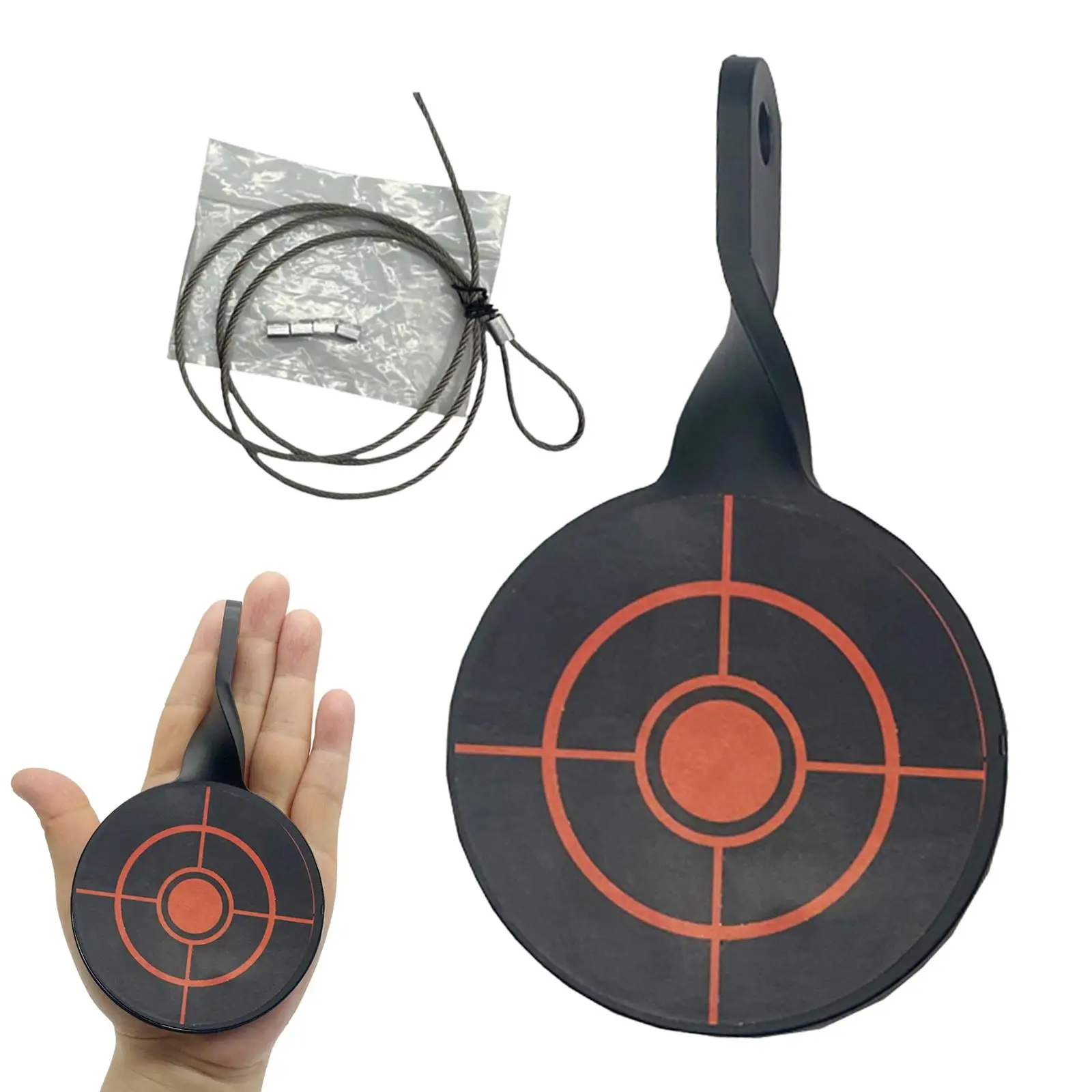  with Auto-, Rope,10 Target Sticker, for Shooting Training 