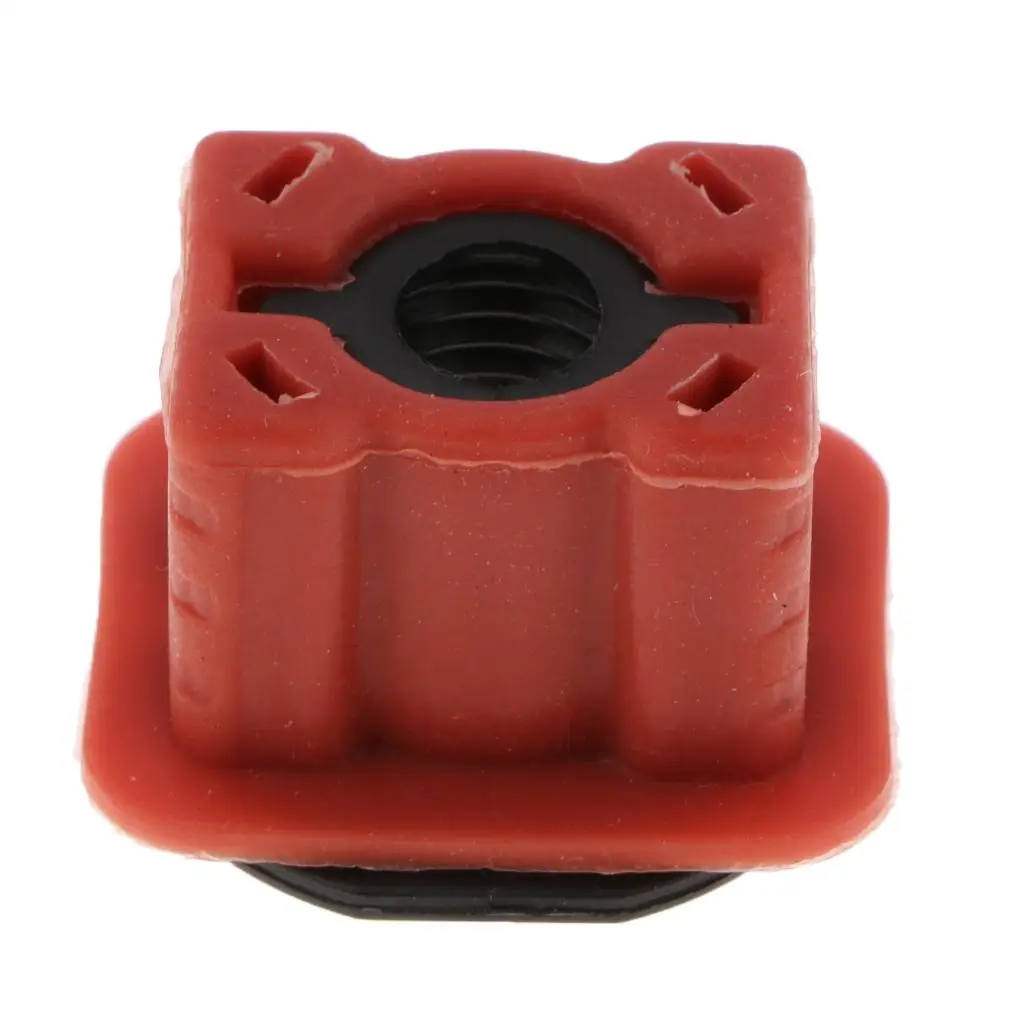 Practical Top Radiator Red - Rubber Mount #A1695040114 For Mercedes-