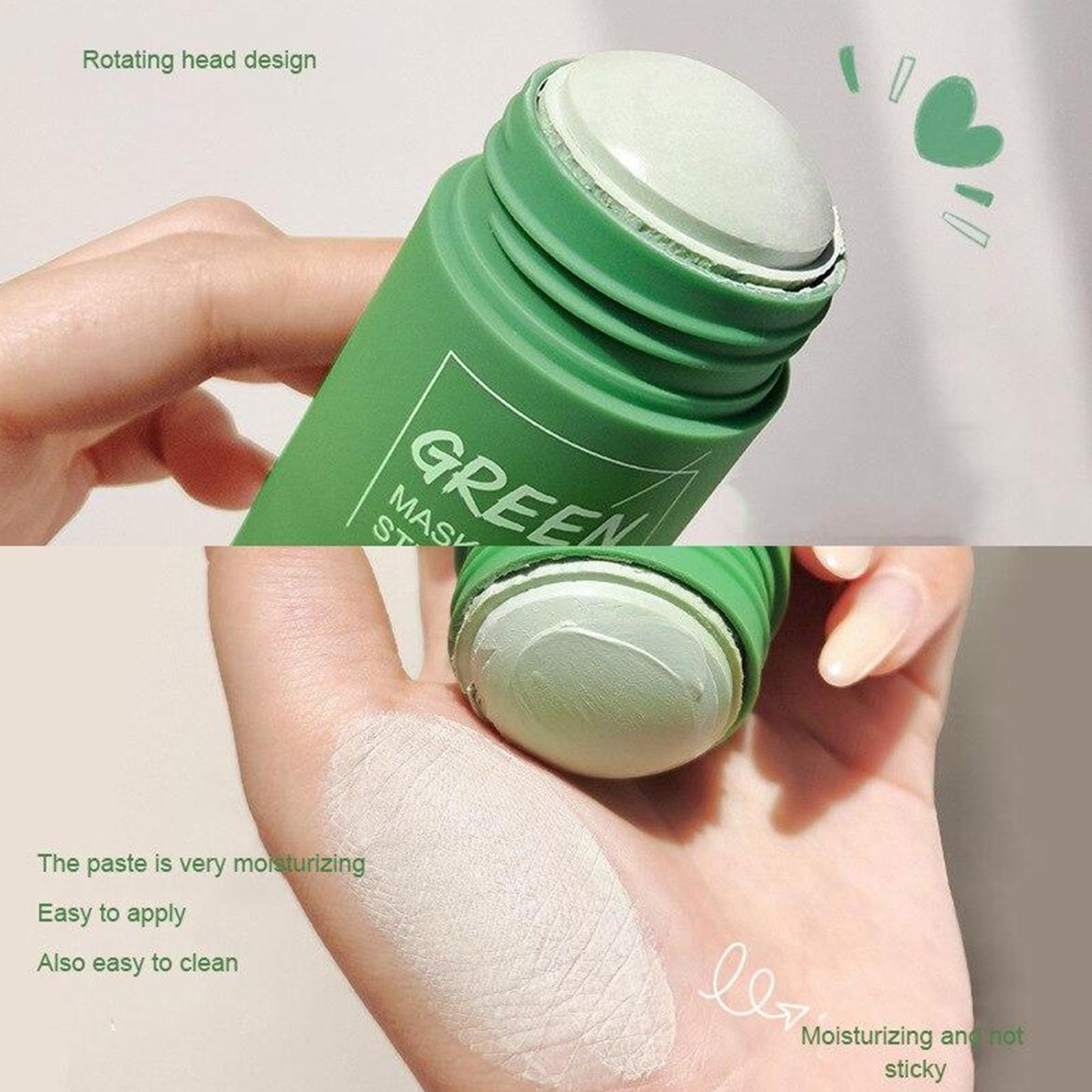 Best of Meidian Green Tea Mask Moisturizing Deep Cleansing Oily Mud Film Control Stick Smearing Exfoliation Eggplant Reviews & Tips