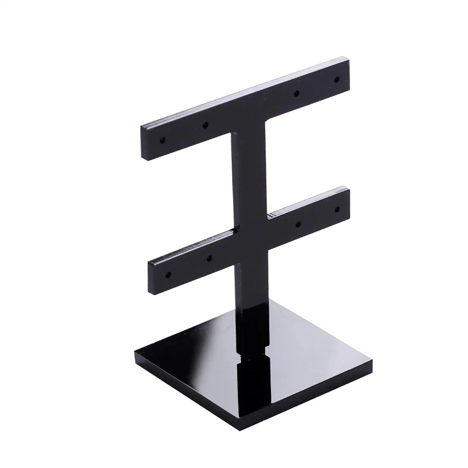 Tabletop Earring Display Stand Jewelry Props Retail Photography Showcase Display for Showing T Shape Style Jewelry Holder Tree