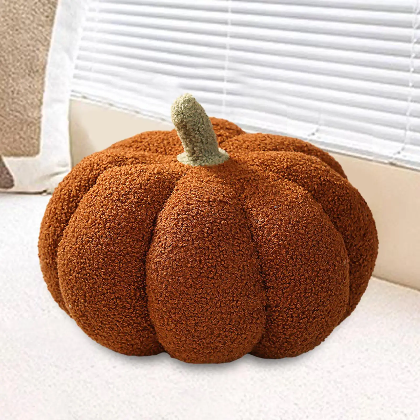 Halloween Pumpkin Pillows Birthday Party Comfortable Plush Decorative Sofa Cushion for Bedroom Living Room Decor