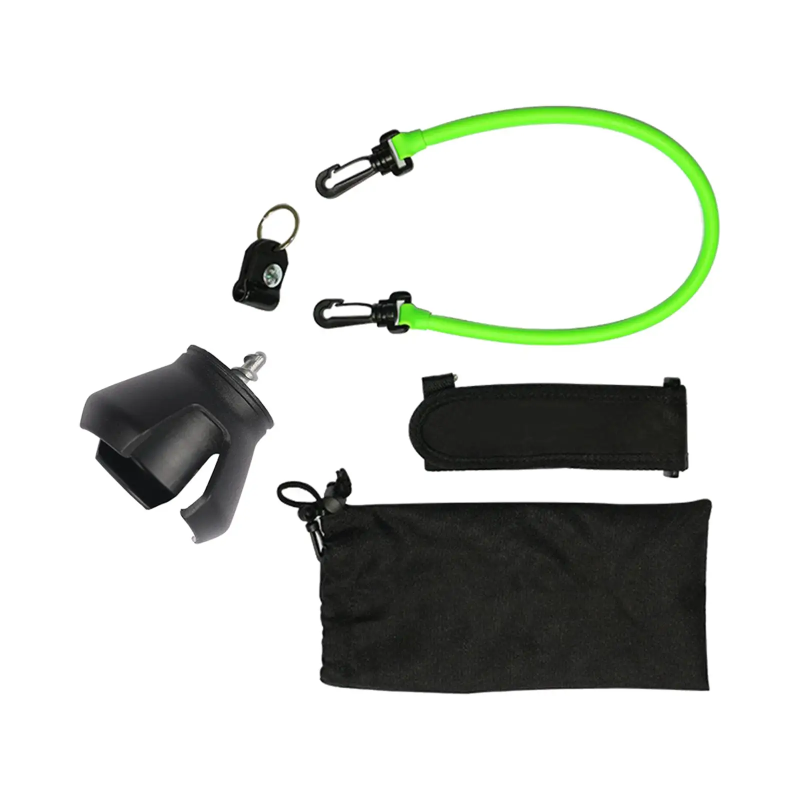 Golf Swing Trainer with Ball Picker Tension Belt Band for Exercise Device