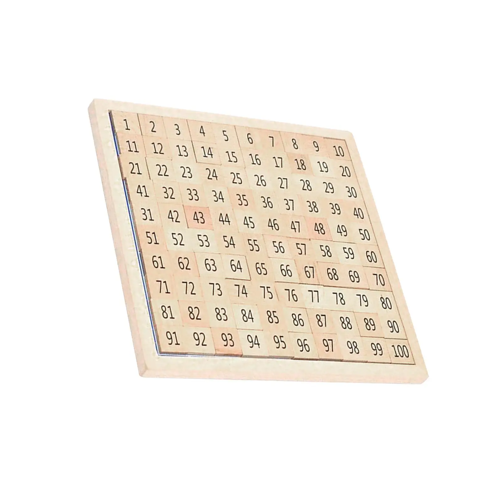 Addition Table Board 1 ~ 100 Numbers Math Teaching Aids for Nursery Kids