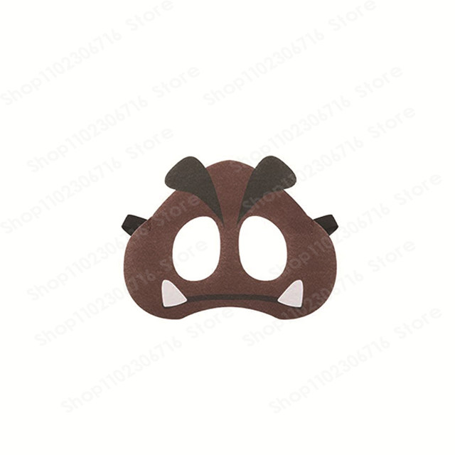 Super Mario Bros accessori maschera da festa per bambini gioco di ruolo  Luigi Daisy Yoshi Toad Mask Cartoon Mario Game Dress Up Gift