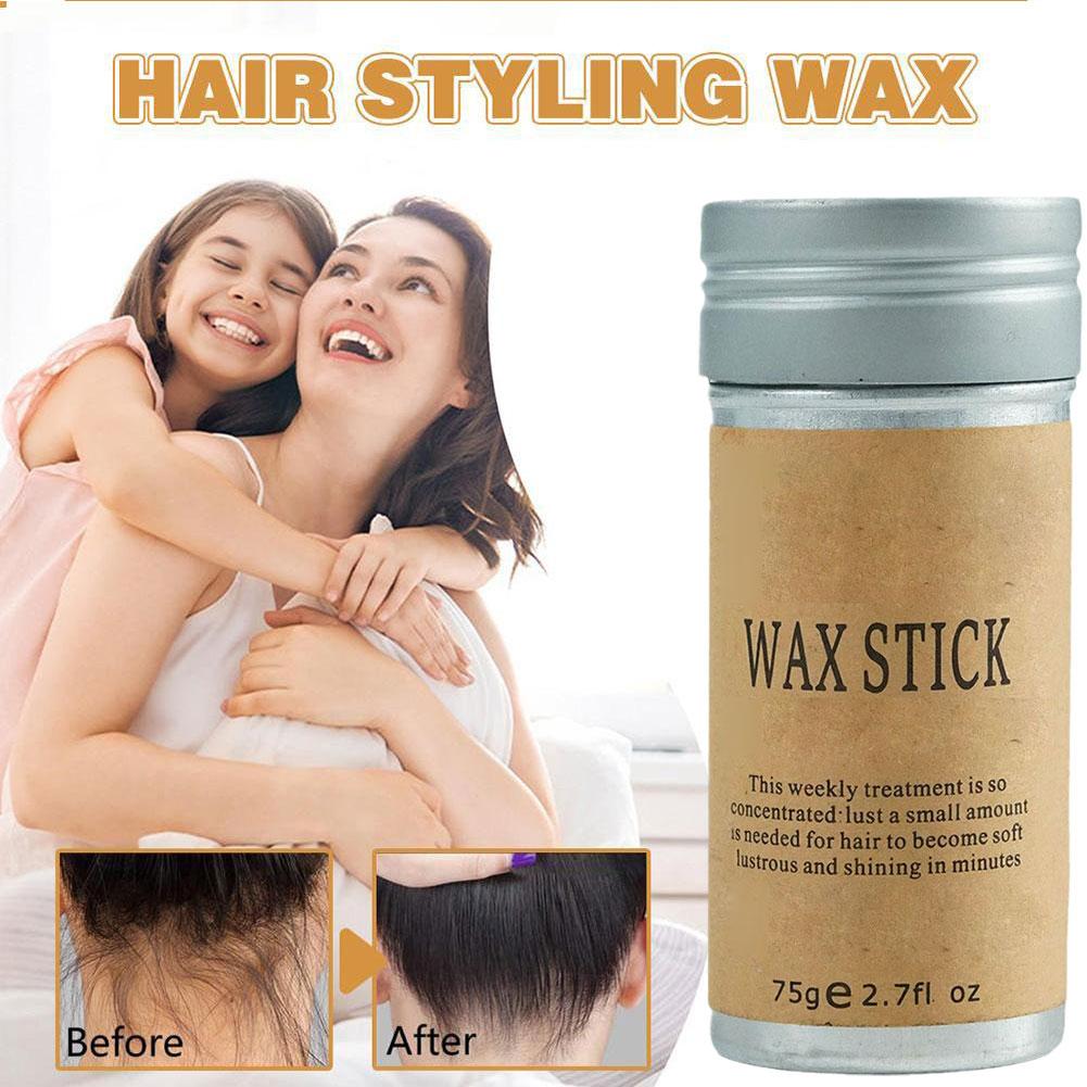 Best of 75g Professional Hair Styling Stick Wax Finishing Cream Not Greasy Rapid Short Broken Frizzy Control Beauty Hair Wax Stick Reviews & Tips