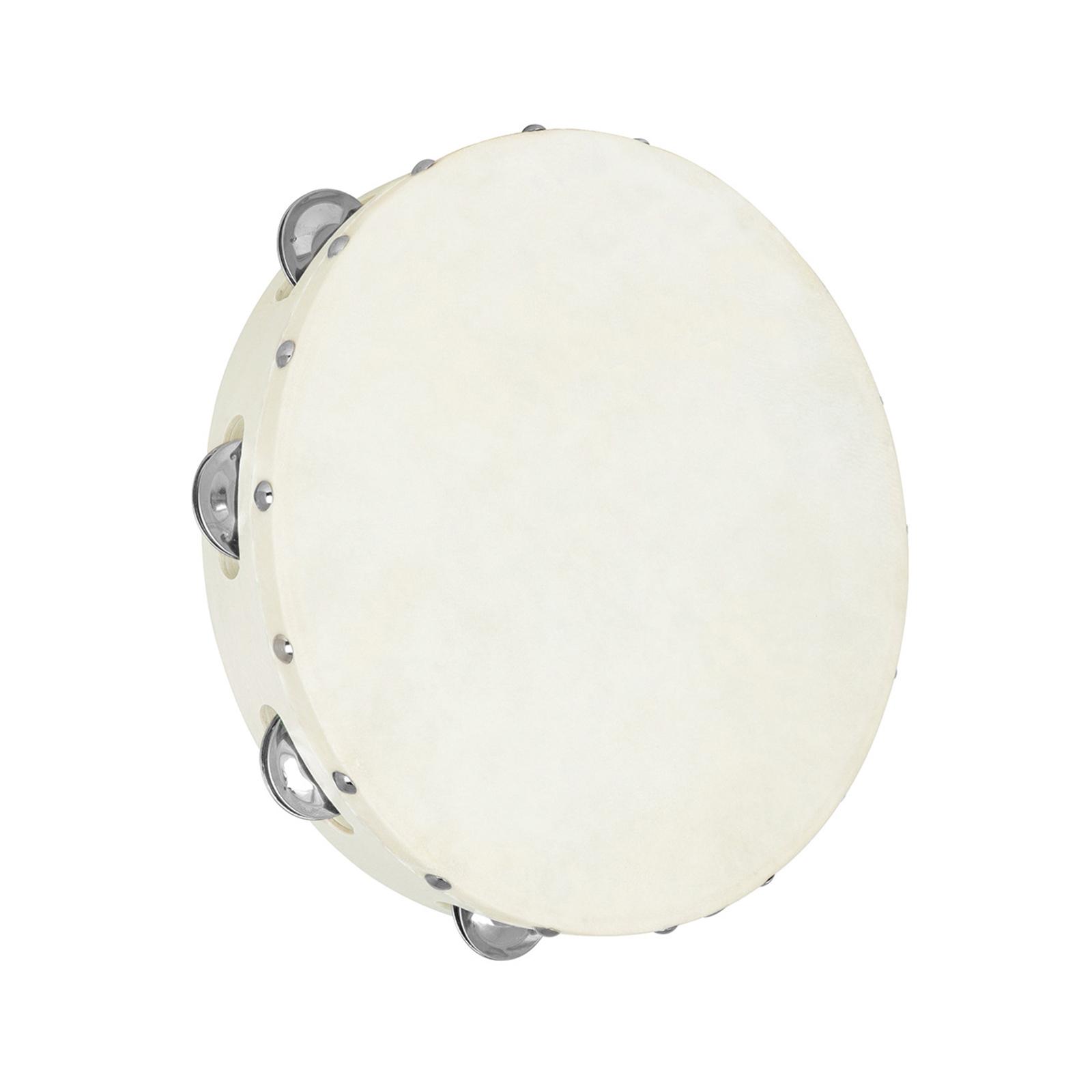 Tambourine Hand Drum Musical Instrument Early Educational Percussion for KTV