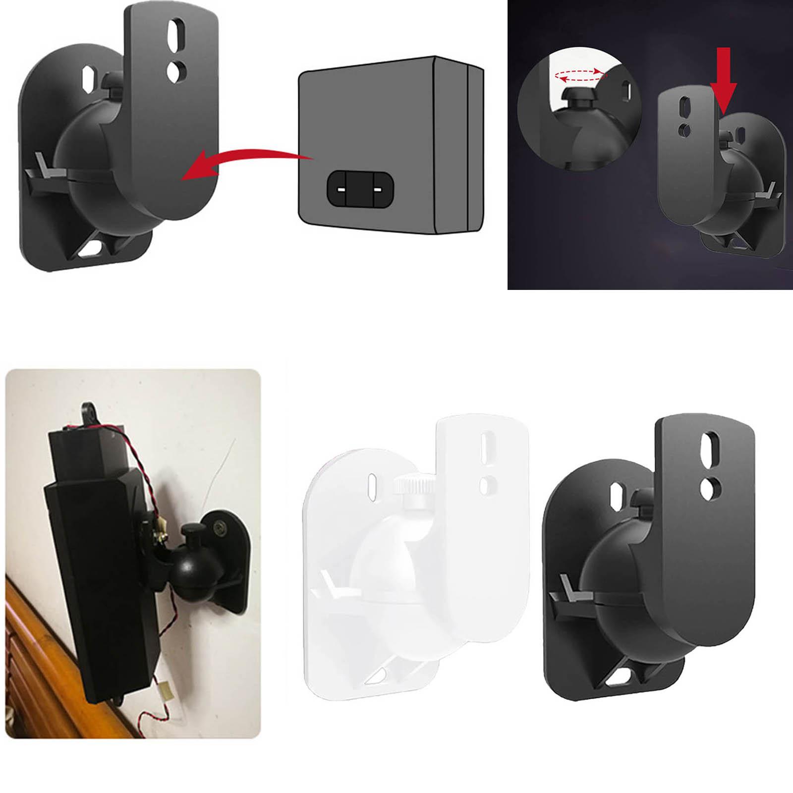 Speaker Wall Mount Hold up to 11lbs for Home Theater Bookshelf Speaker Wall Stand Easy to Install Lightweight Modern Home Decor