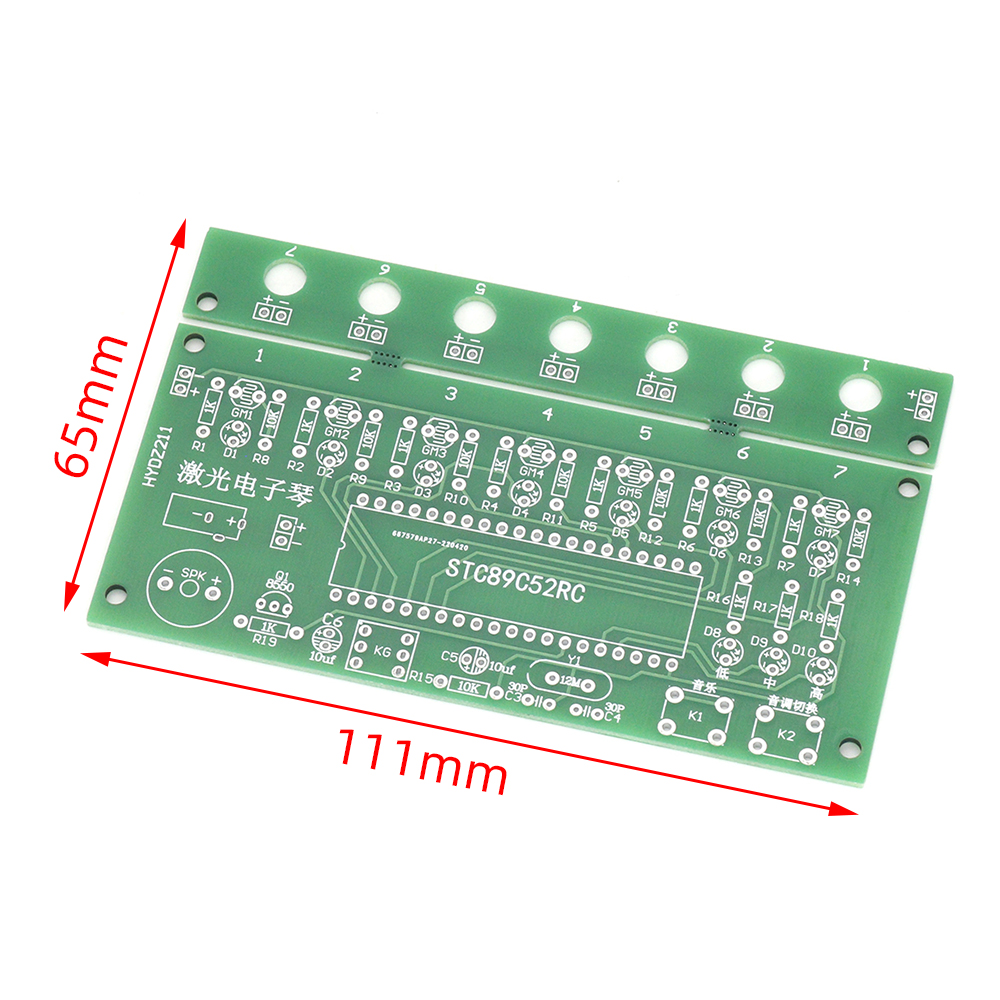 kit de harpa laser scm kit de piano eletrônico música harpa diy kit produção eletrônica peças