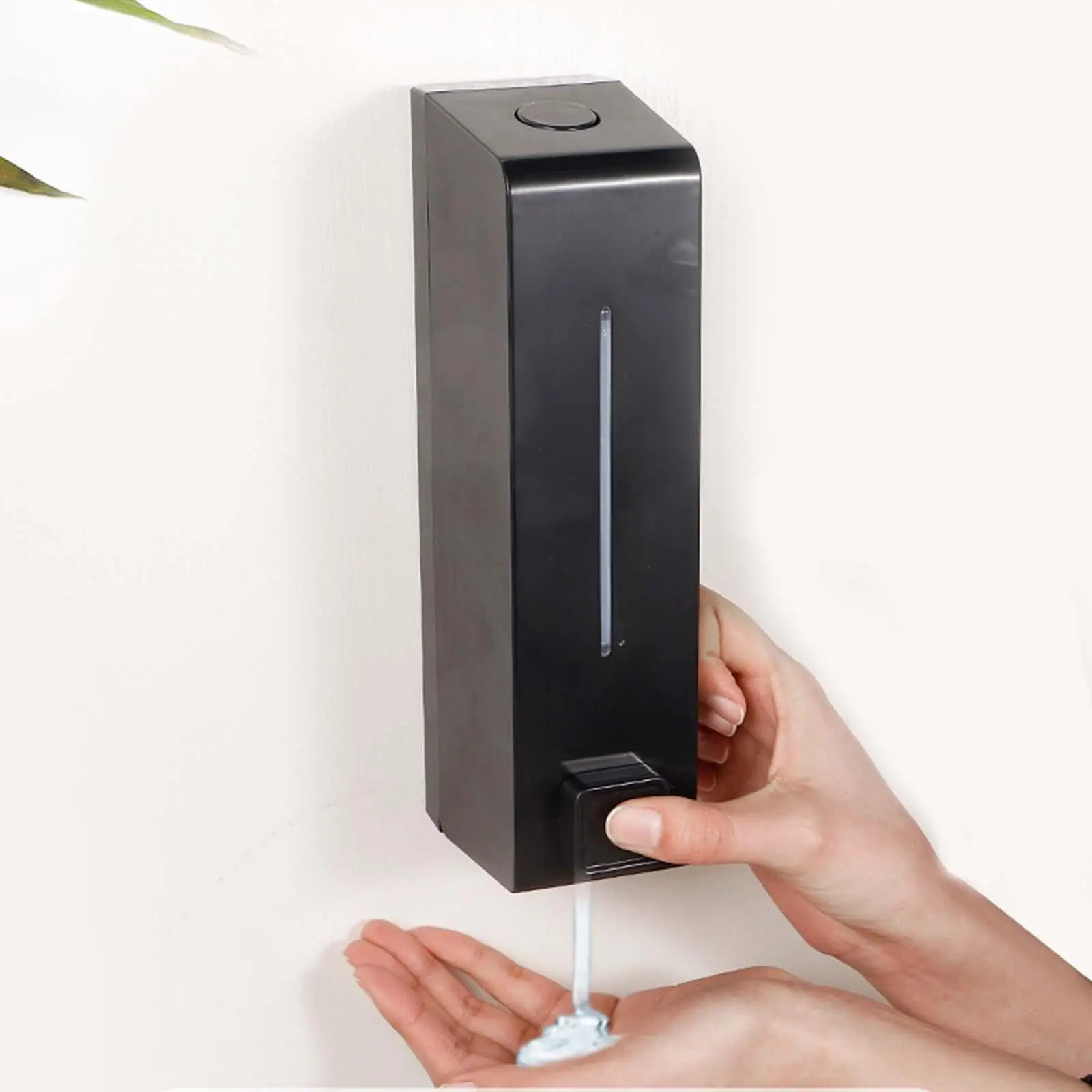 Manual Shower Soap Dispenser Wall Mounted Plastic container Shower Soap for Wash Bathroom Restaurants Household Toilet