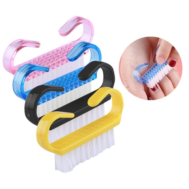 4 pcs Finger Nail & Hand Cleaning Grime Brush home Health Beauty Washing  Brushes