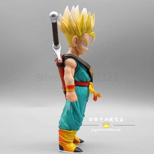 Filho Gohan Trunks Goten Figuras De Ação Anime Bonecos De Bola De Dragão  Brinquedos - Escorrega o Preço