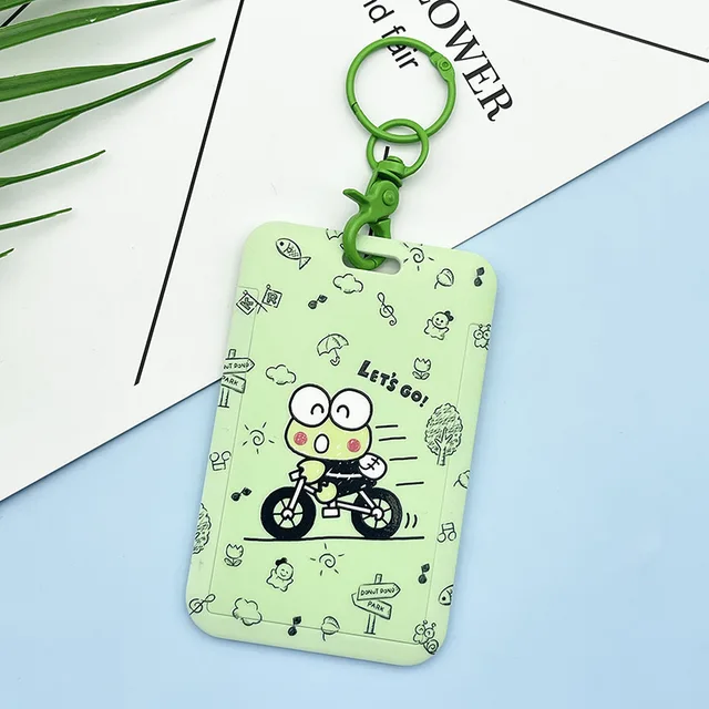 Surreal Entertainment Sanrio Hello Kitty And Keroppi Boba Tea Lanyards With Badge  Holders