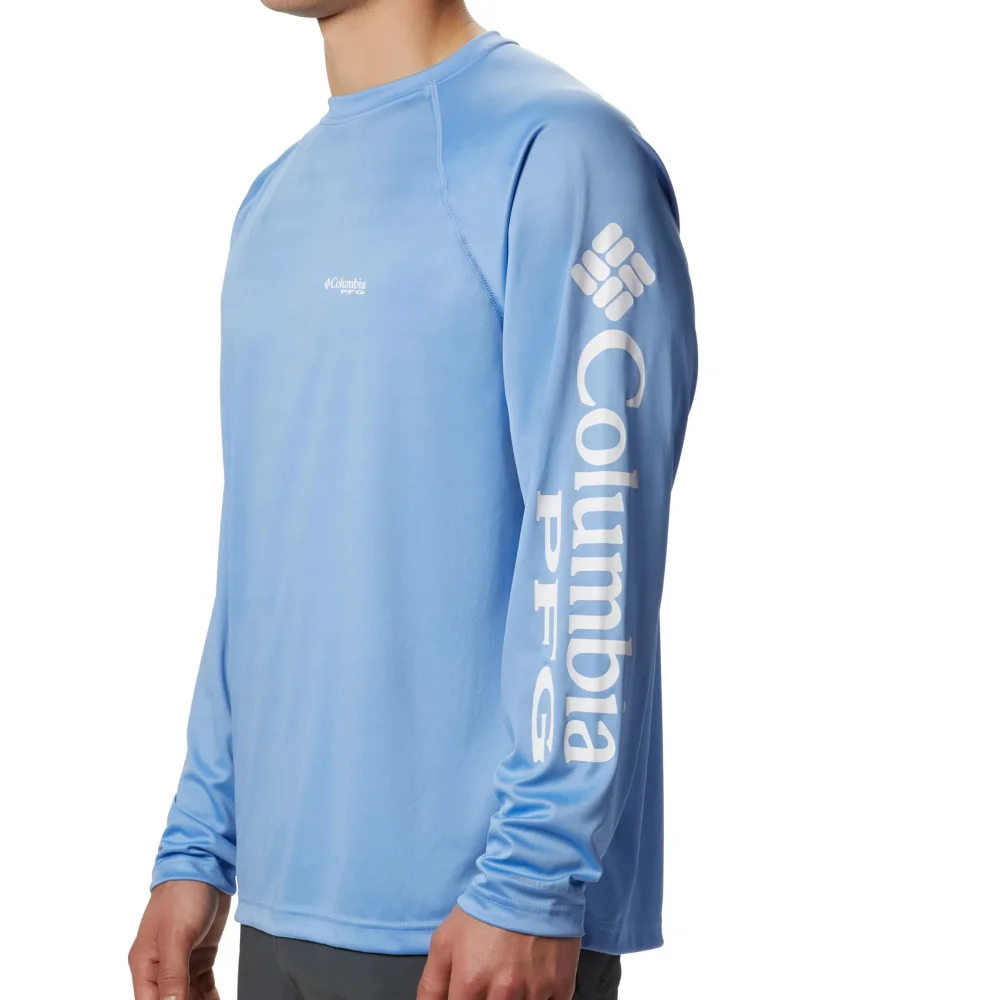 Camiseta de manga larga para Pesca, Camisa de secado rápido, transpirable, Anti-UV, PFG, Columbia