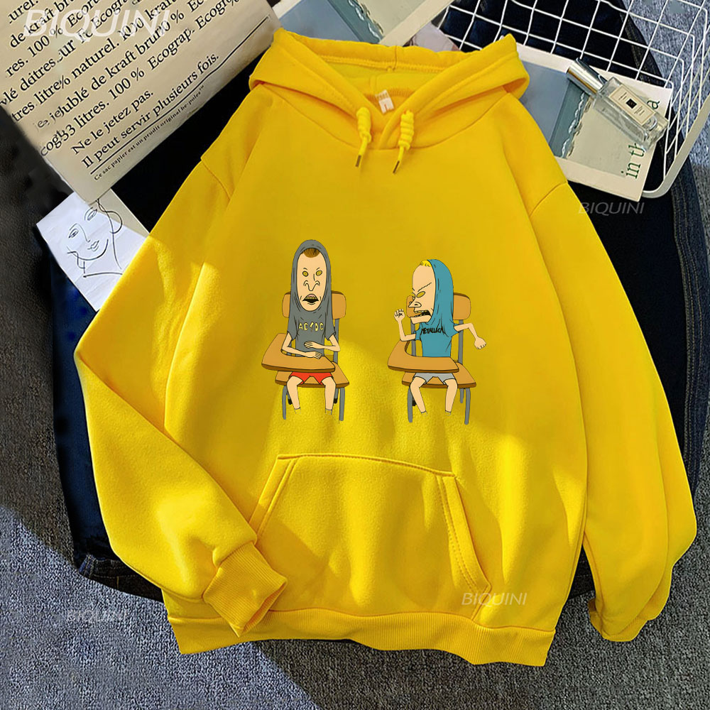 animados cornholio hoddies kawaii desenhos animados impressos