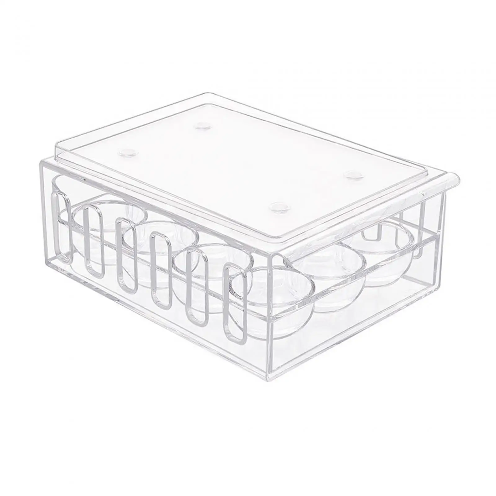 Kitchen Egg Drawer Box Saving Container Fridge Storage Box for Pantry Fridge Refrigerator Kitchen Cabinet