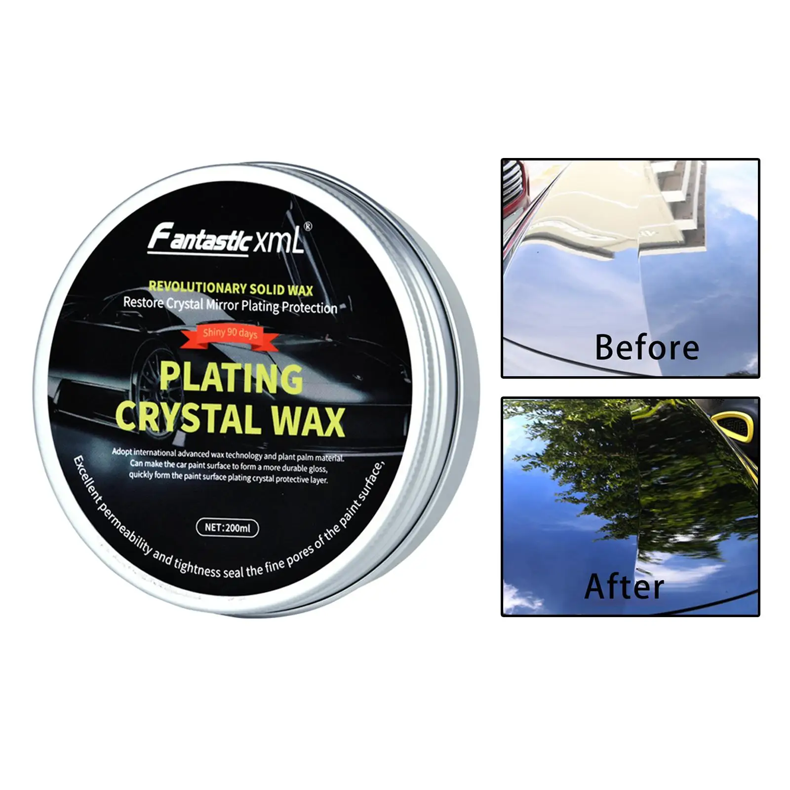 Car Wax Waterproof Film Surface Coating Care Covering Paint Fit for Car Polish Cleaning Tools