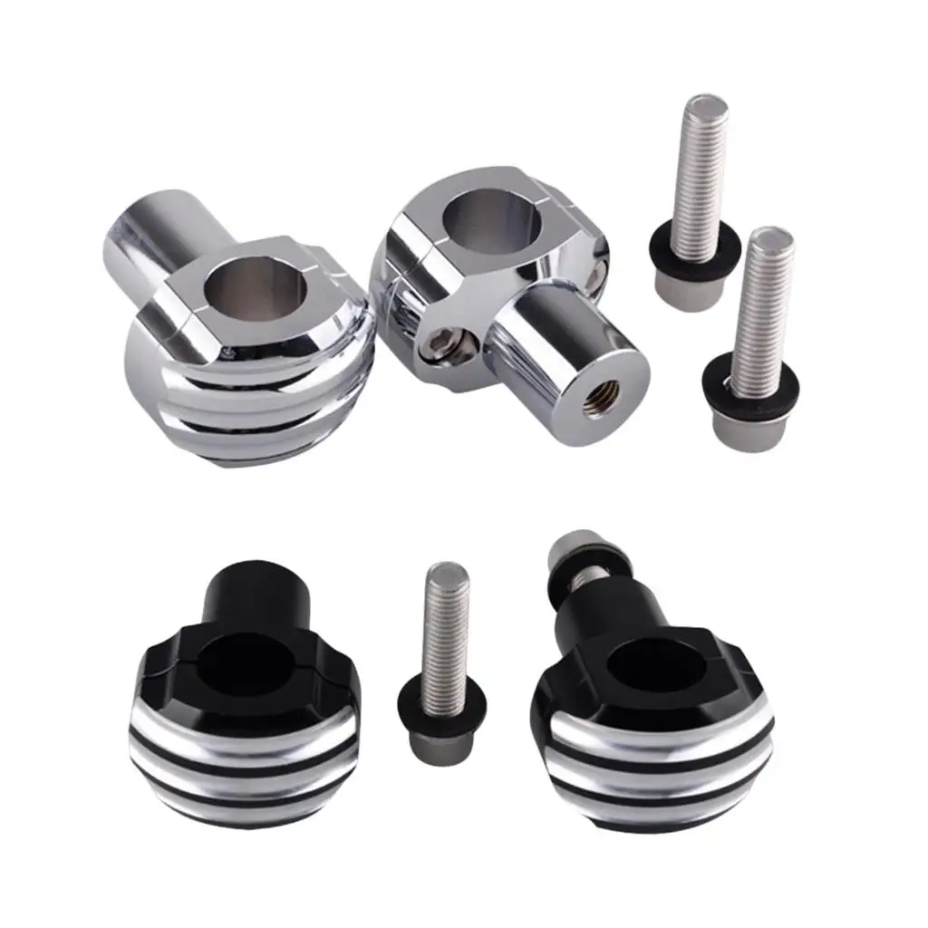 Pair CNC Machined Front Handlebar Riser for ATV Scooters Mounting