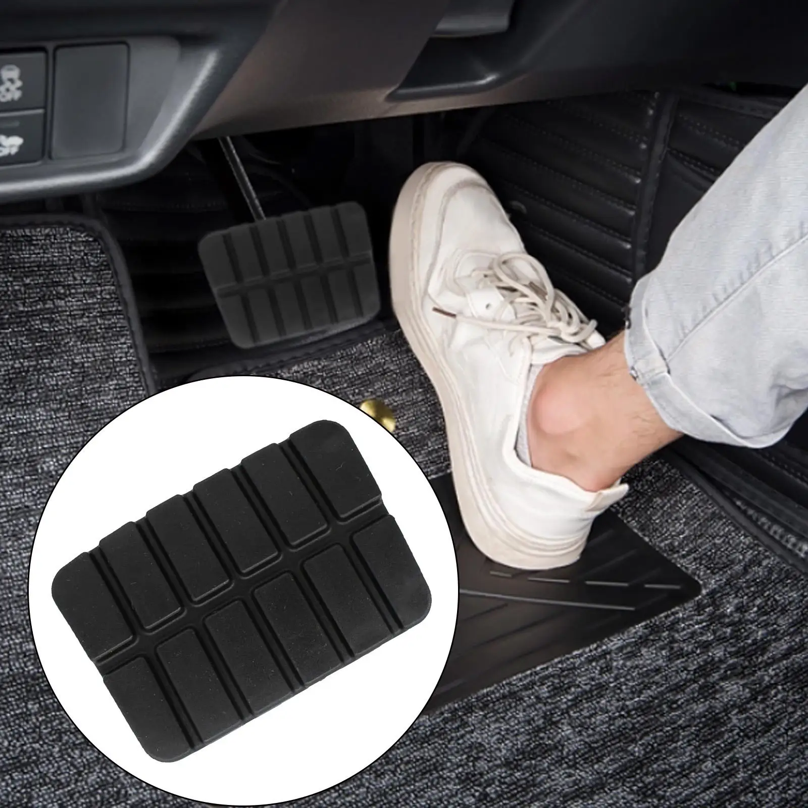 Brake Clutch Pedal Pad Replaces Spare Parts Anti Skid Easy to Install