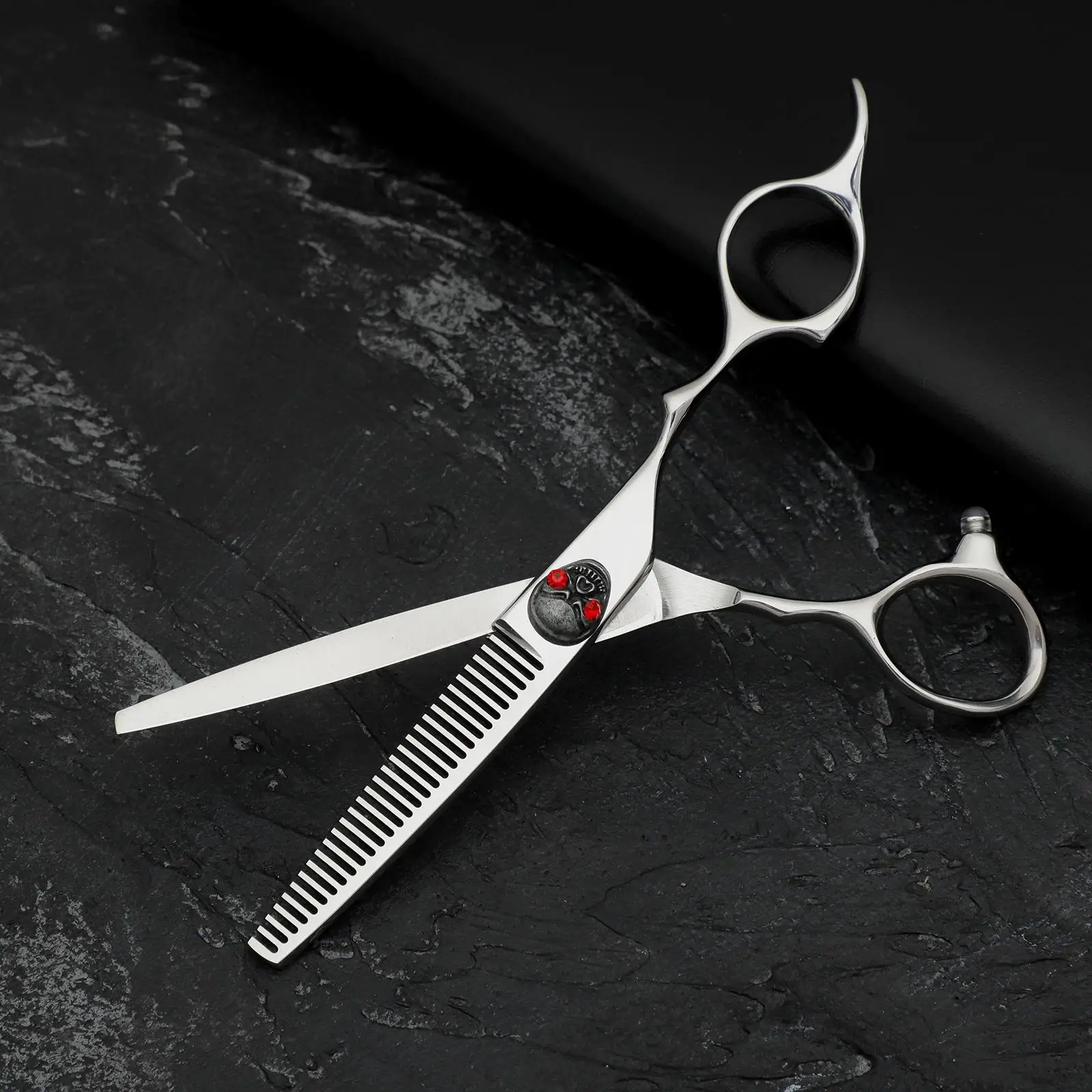 Stainless Steel Hair Cutting Scissors Sharp Haircut Professional Salon Barber Thinning Shears for Kids Hairstylist Women Men