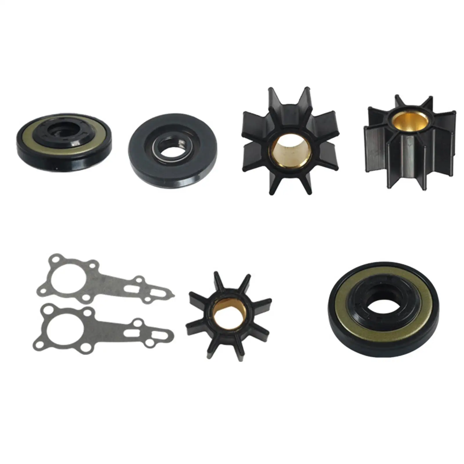 Water Pump Impeller Repair Kit 06192-881-c00 Stable Performance Marine Outboard Spare Parts for Honda 7.5HP BF6D BF6B 6HP