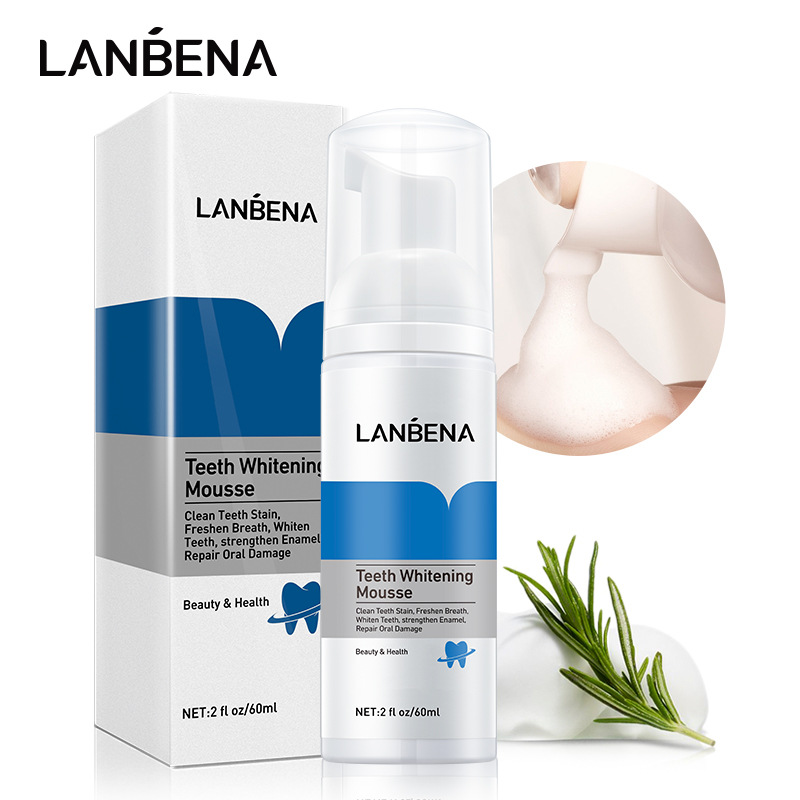 Best of LANBENA 60ml Teeth Whitening Mousse Remove Yellow Plaque Smoke Stains Oral Hygiene Toothpaste Dental Cleaning Fresh Breath Tool Reviews & Tips