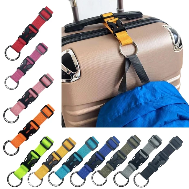 Add-A-Bag Luggage Strap Belt Jacket Holder Gripper Baggage Suitcase Clip  Travel Accessories