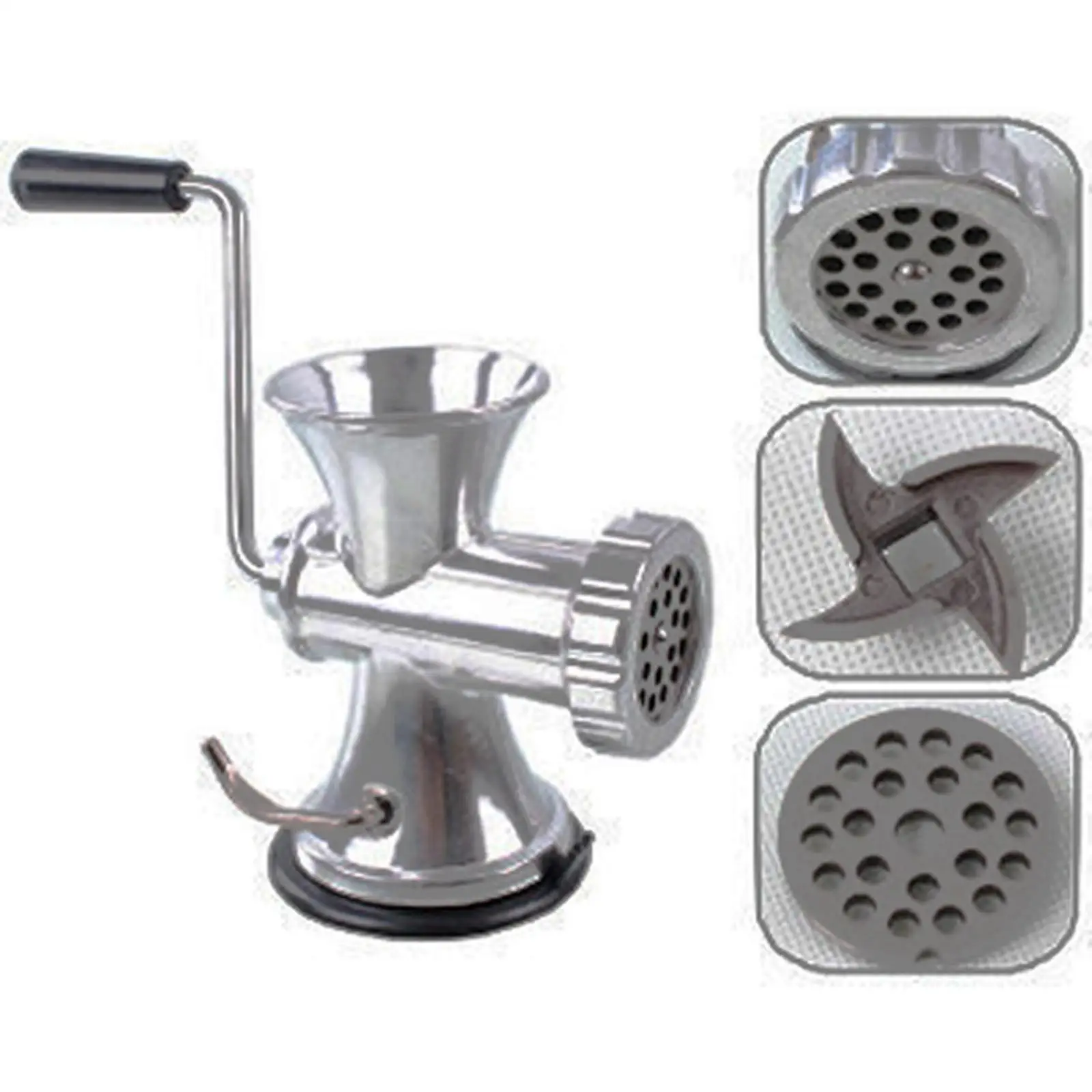 Handheld Manual Meat Grinder Household Kitchen Cooking Tool Sausage Filler Machine Meat Mincer for Beef Chicken Supplies