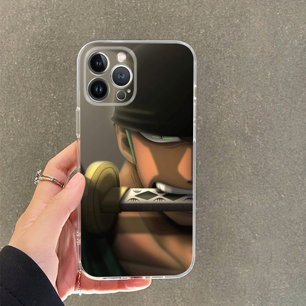 Чехол для телефона с аниме O-One Piece Roronoa-Zoro для iPhone 15 14 11 12  13 Mini Pro XS Max 6 7 8 Plus X XR SE 2020 | AliExpress