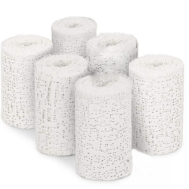 Gips Stoff Rollen Bandagen Streifen Wrap Guss material Klebeband für Bastel projekte Maske Herstellung Bauch Casts Körper formen Gesundheits werkzeuge – Detail 3