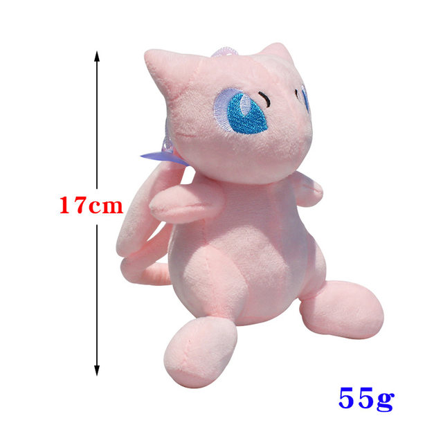 2023 TAKARA TOMY Pokemon Go dex Mew Plush toys Dolls Mew Pokémon Plush  Stuffed Toys Christmas