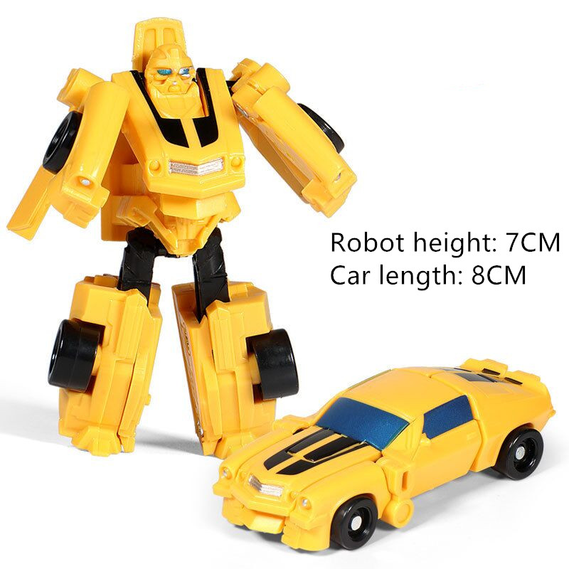 Children Toys Mini Transformation Robot Kit Toys Models 2 In 1 Deformed Car Toy Robots Toys for Kids Gift Action Figure