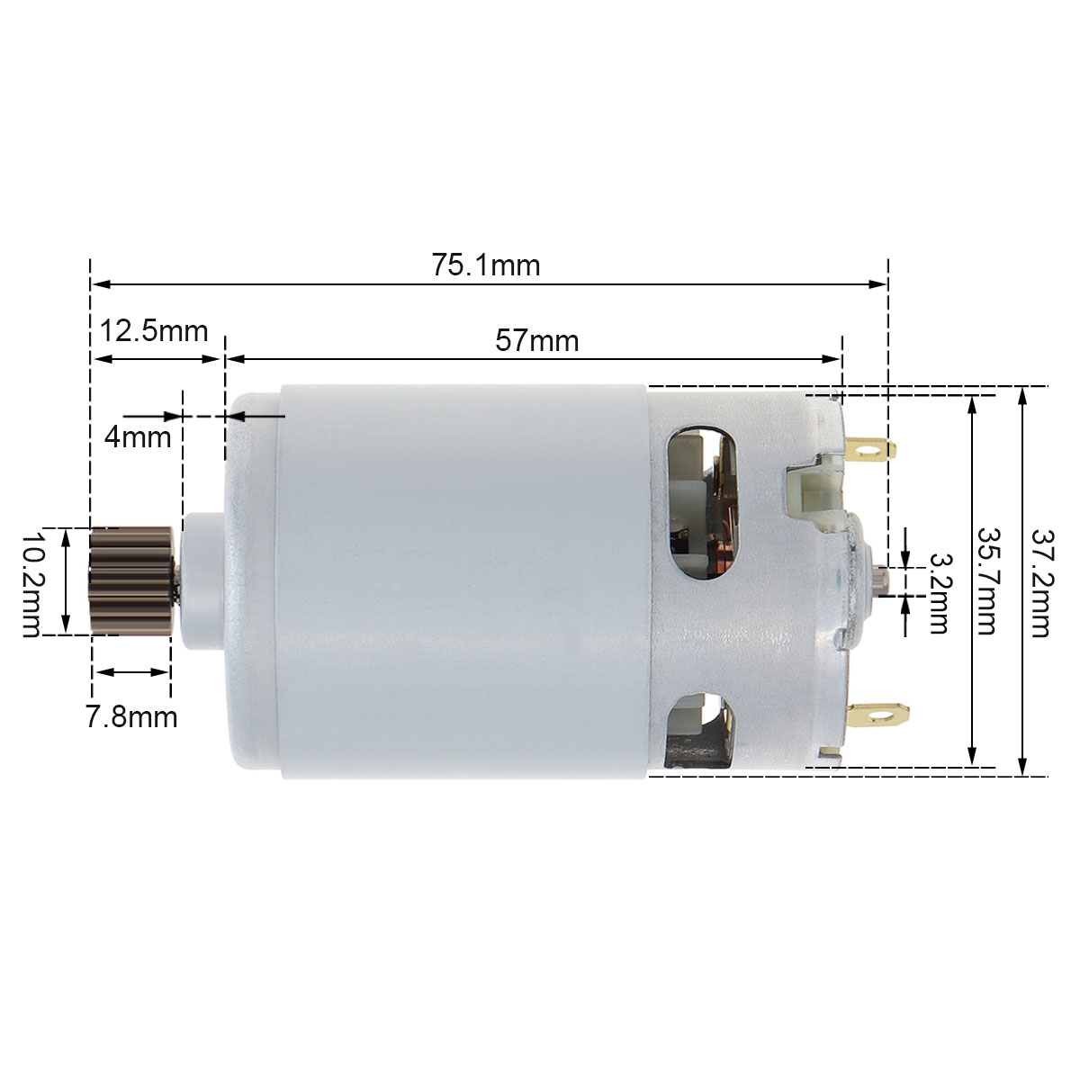 motor da de dentes de alta velocidade micro motor para broca de lítio sem fio viu chave de fenda elétrica