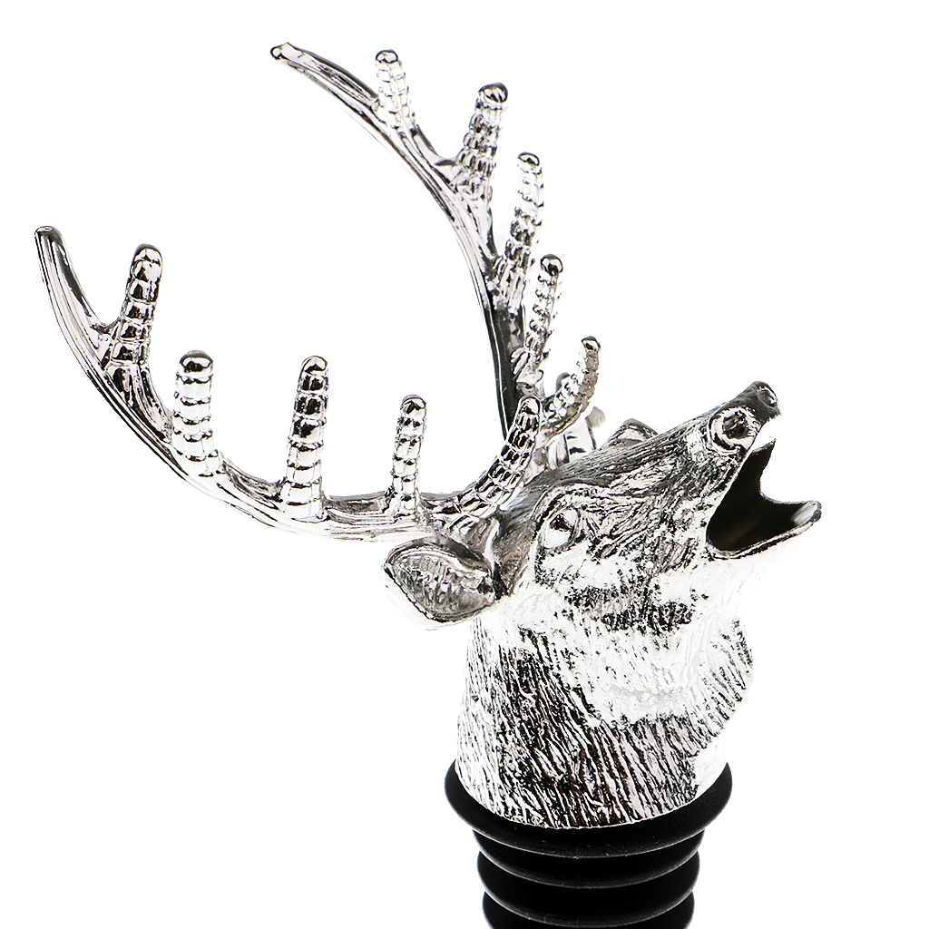 Pourer Deer Head Stainless Steel  Bottle with Aerating  And 