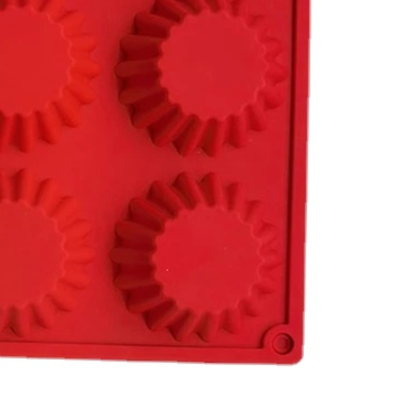 Description Picture 6 of item12 Cavity Mini Muffin Cup Silicone Cupcake Egg Tart Cake Mold Cookies Reuse Baking Decorating Tools Mousse Making Mould