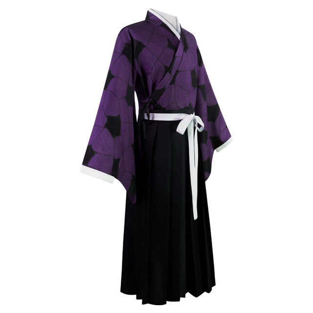 LINKOM Anime Demon Kokushibou Cosplay Costume