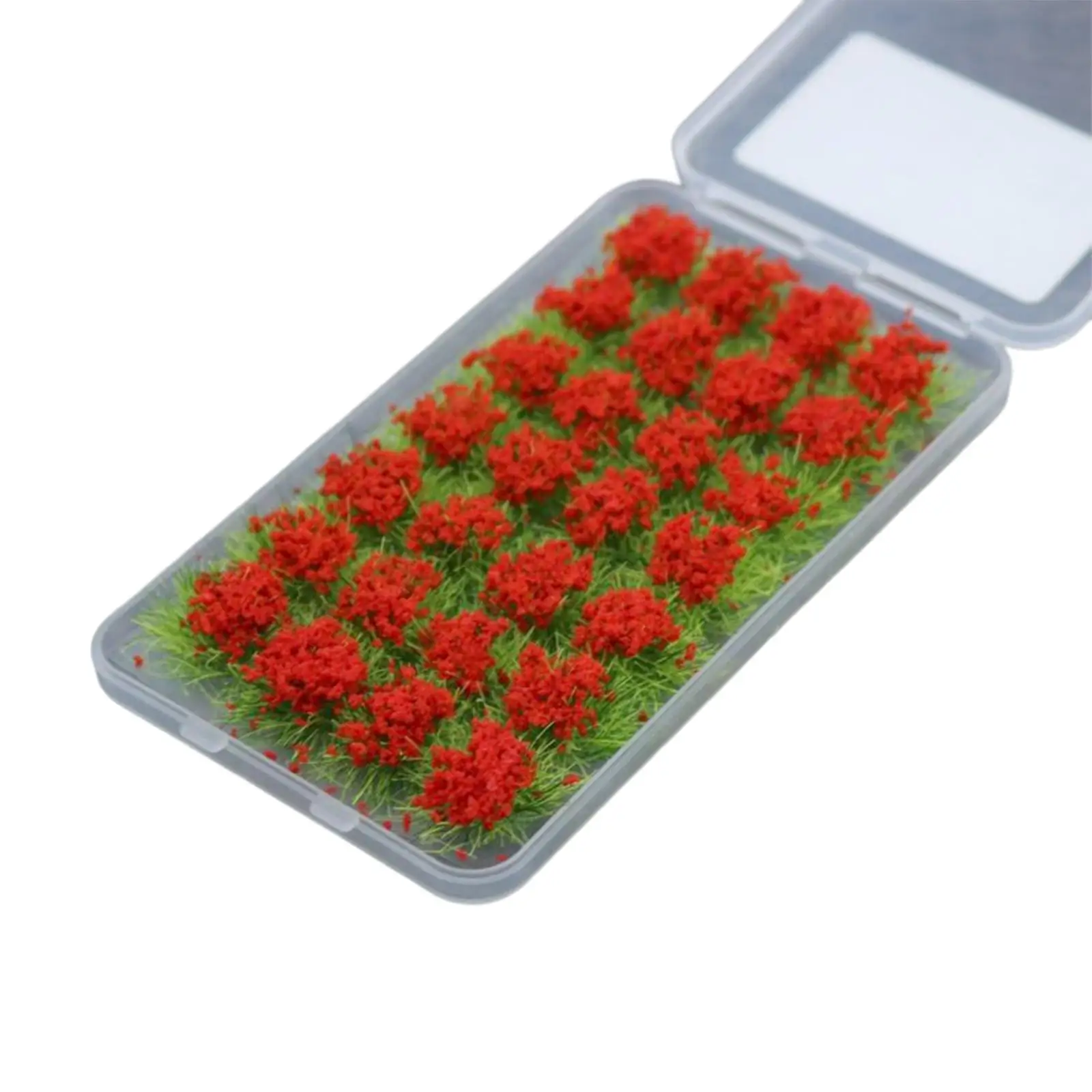 Miniature Flower Cluster Static Grass Tufts for Wargames Architecture Model