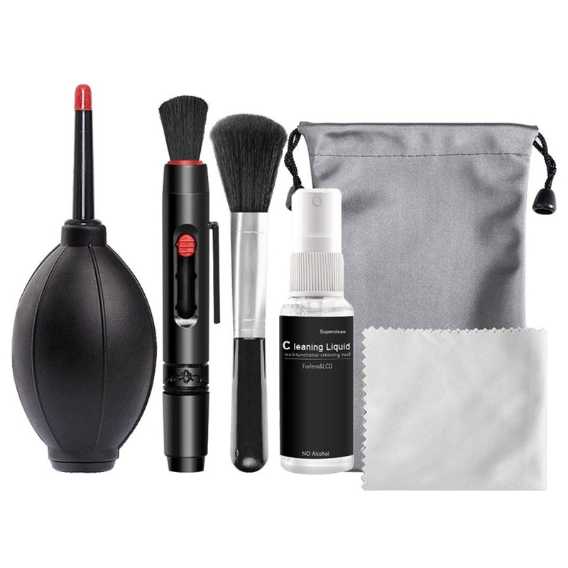 Description Picture 2 of item594A 6-in-1 Professional Camera Cleaning Kit Soft Dust Cleaner for Glasses  Watches  Digital Camera Lens