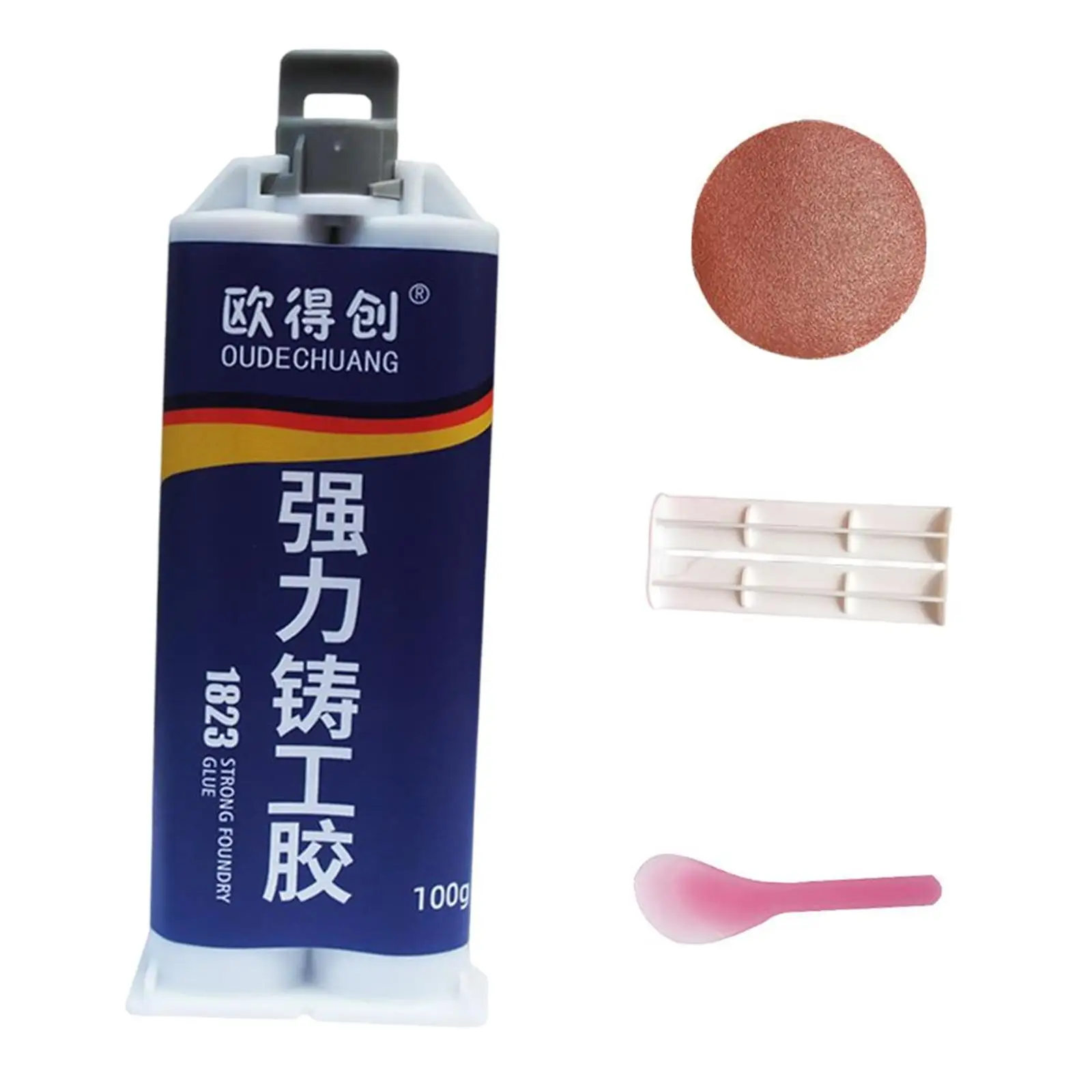 Universal Cold Weld Repair Adhesive Bonding Epoxy Casting Agent Tool 100G Metal Repair Paste for Cast Iron Cold Weld