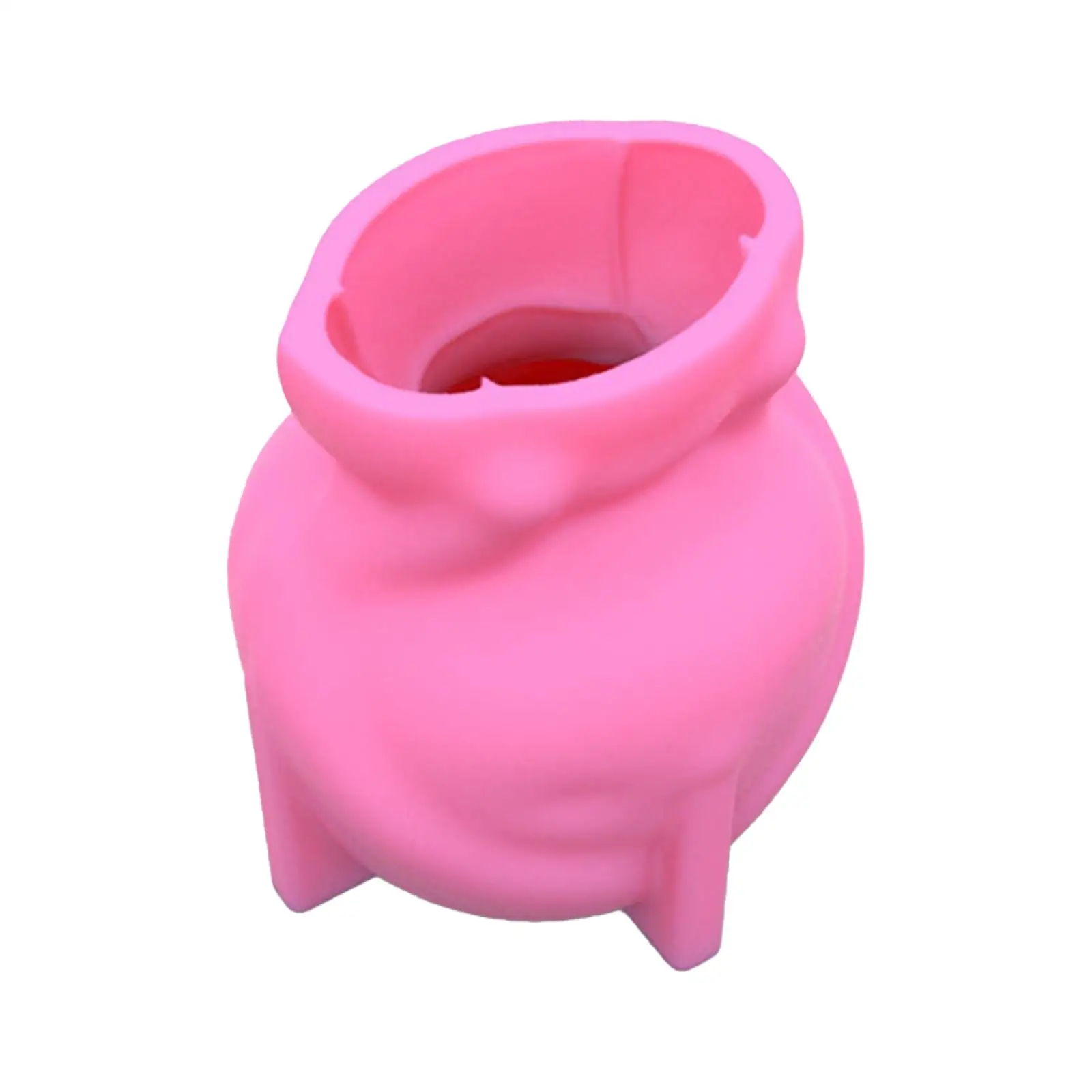 3D Silicone Vase Model Epoxy Resin Casting Flower Pot DIY Craft Project Polymer Clay Ornament Handmade Decoration Pen Holder