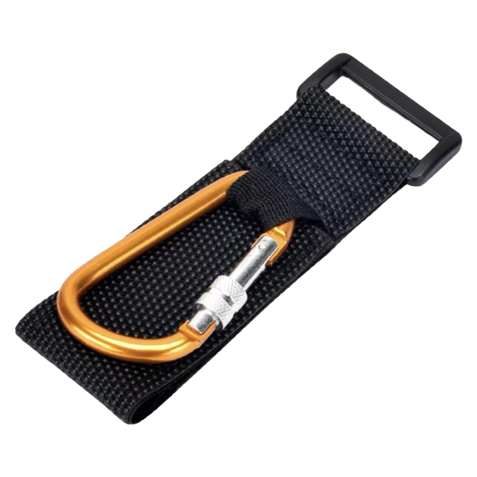 Loop Tie Down Straps with Carabiner Bike Handlebar Hook Tie Down Extenders for