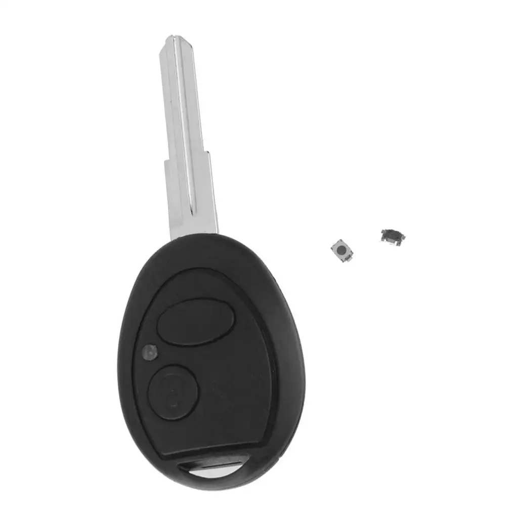 2-Button Key Blade Fob Case Shell Replacement  ROVER DISCOVERY 1 & 2