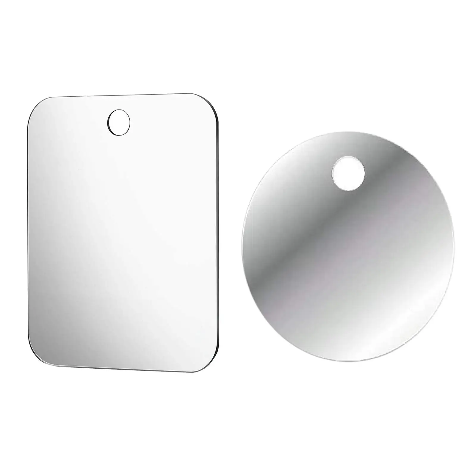  Mirror - Fogproof Shatterproof Shower Mirror - Portable Wall Hanging Shower Mirror
