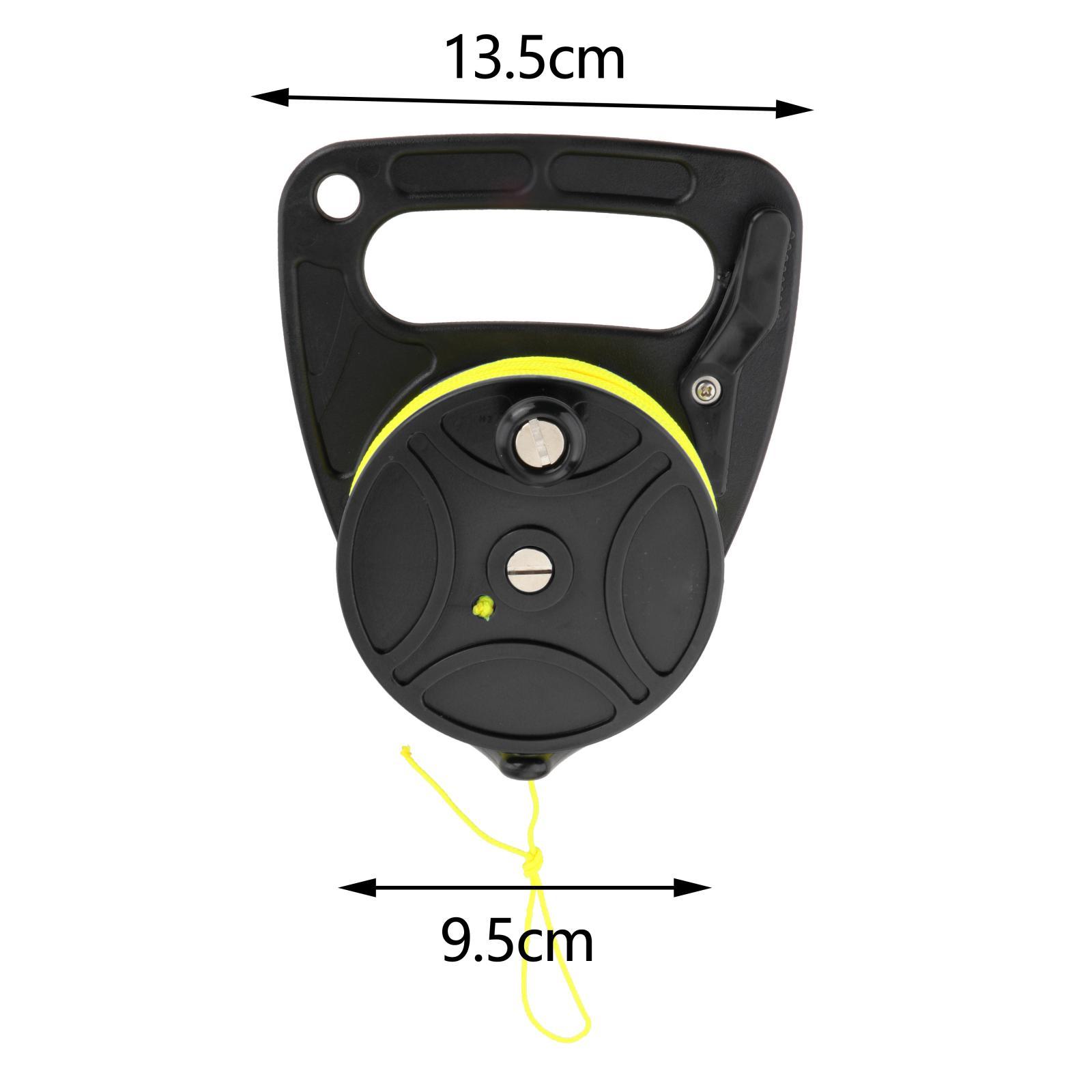 46m/83m Versatile Scuba Diving Line Spool Handle Scuba Diving Reel Equipment  for Cave Wreck Snorkeling Kayaking