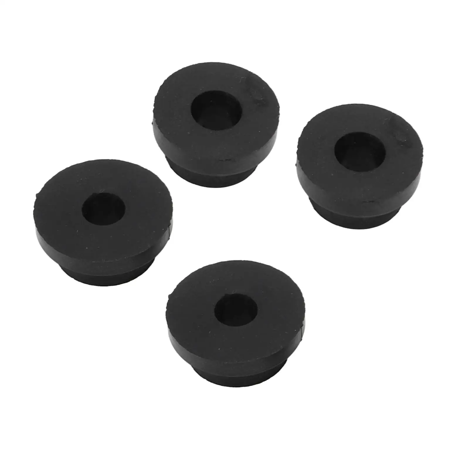 4x Black Radiator Mounting Rubber Grommets Replacement Assembly Spare Parts Accessories 572312 for Land Rover Discovery 1