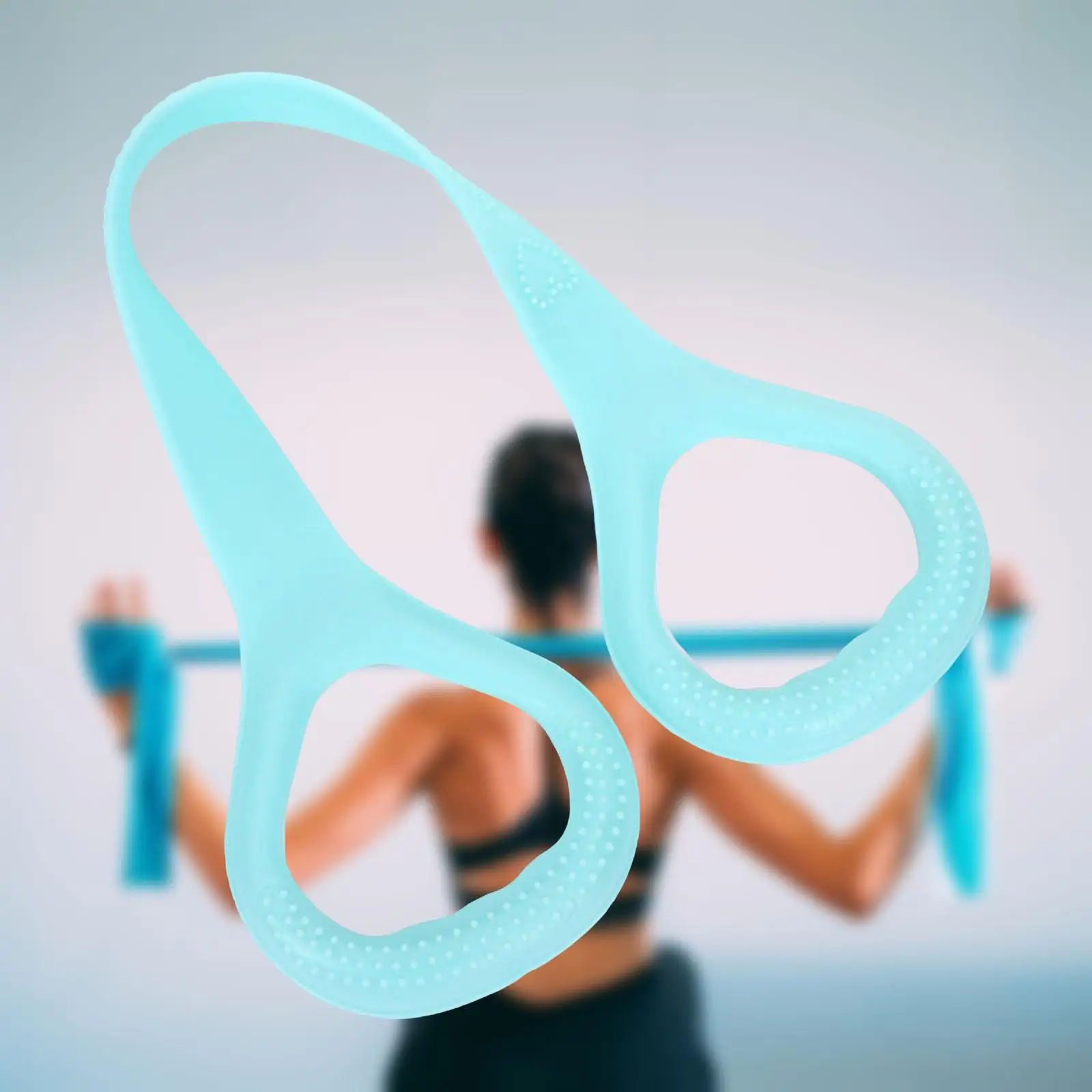 Elastic Resistance Band Yoga Arm, Back, Leg, Shoulder Stretch Out Bands for Weightlifting Guide Postures Pilates Exercise Home