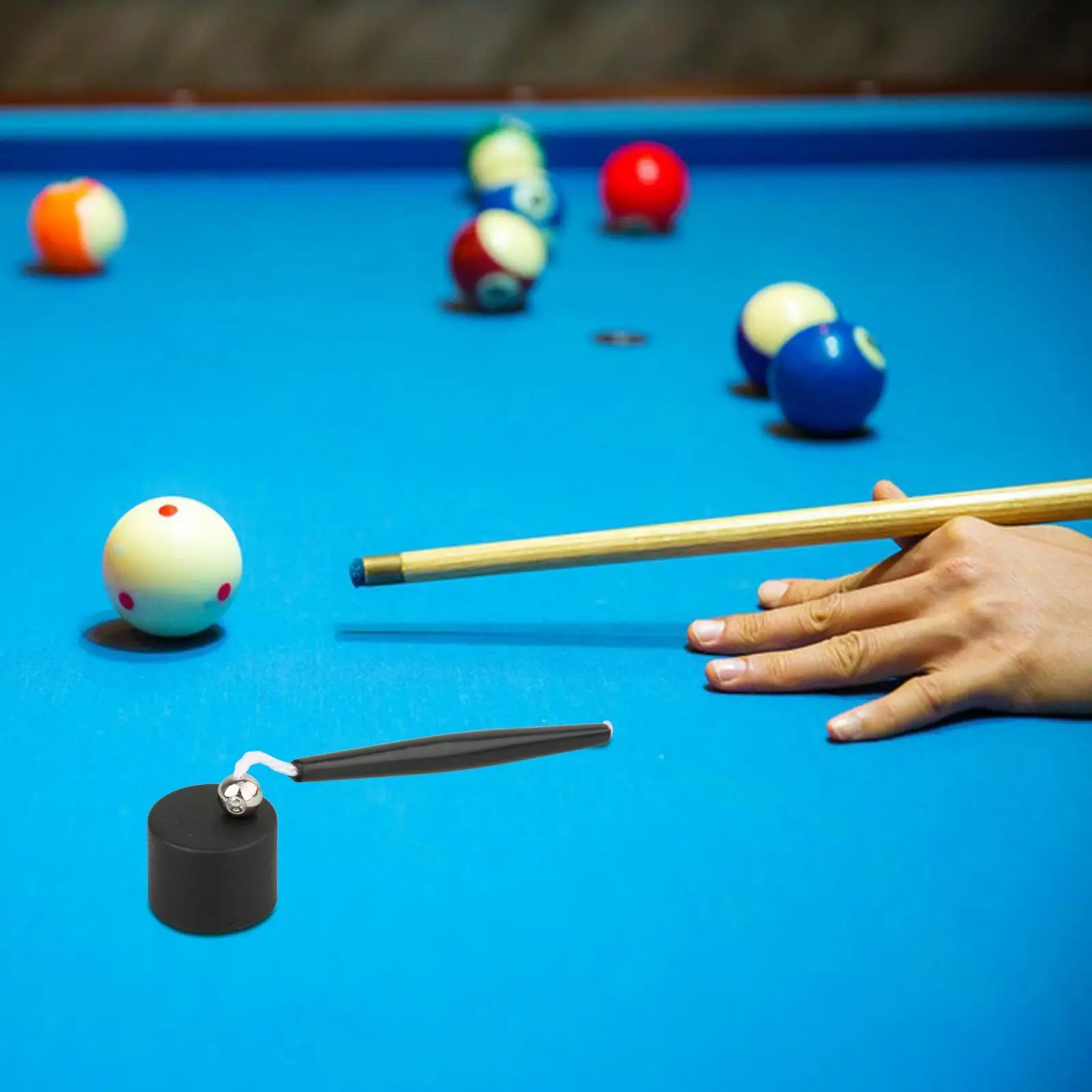 Pool Billiard Octagonal Chalk Holder Durable Billiard Pool Chalk Cup Holders