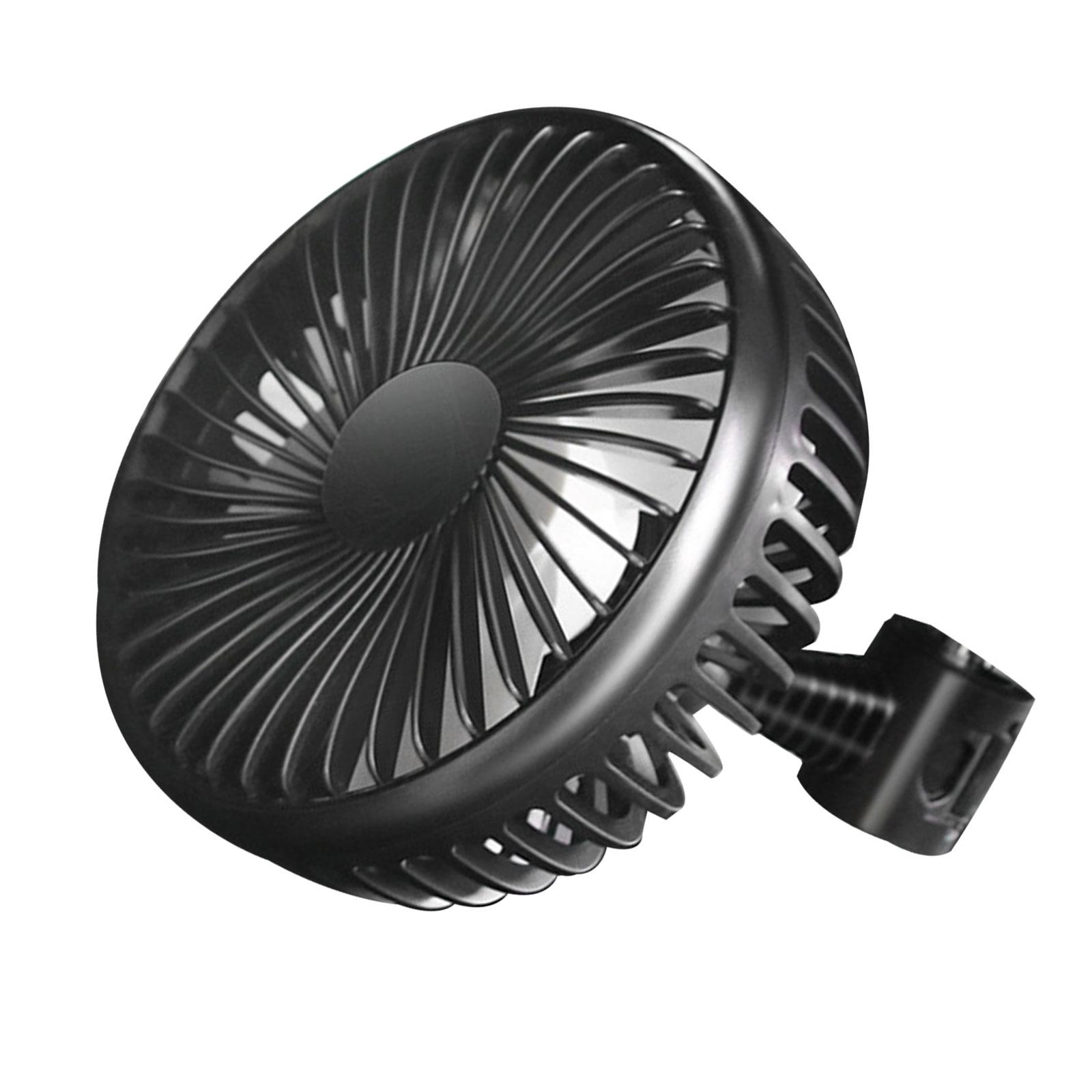 USB Car Fan Vehicle Fan Truck Fan with Low, Middle, High Wind