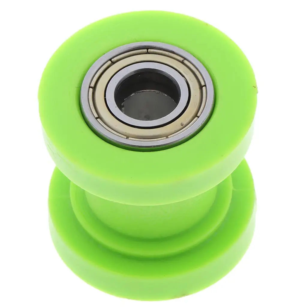 Motorcycle 8mm /10mm Chain Roller Pulley Tensioner Wheel Guide For Cars