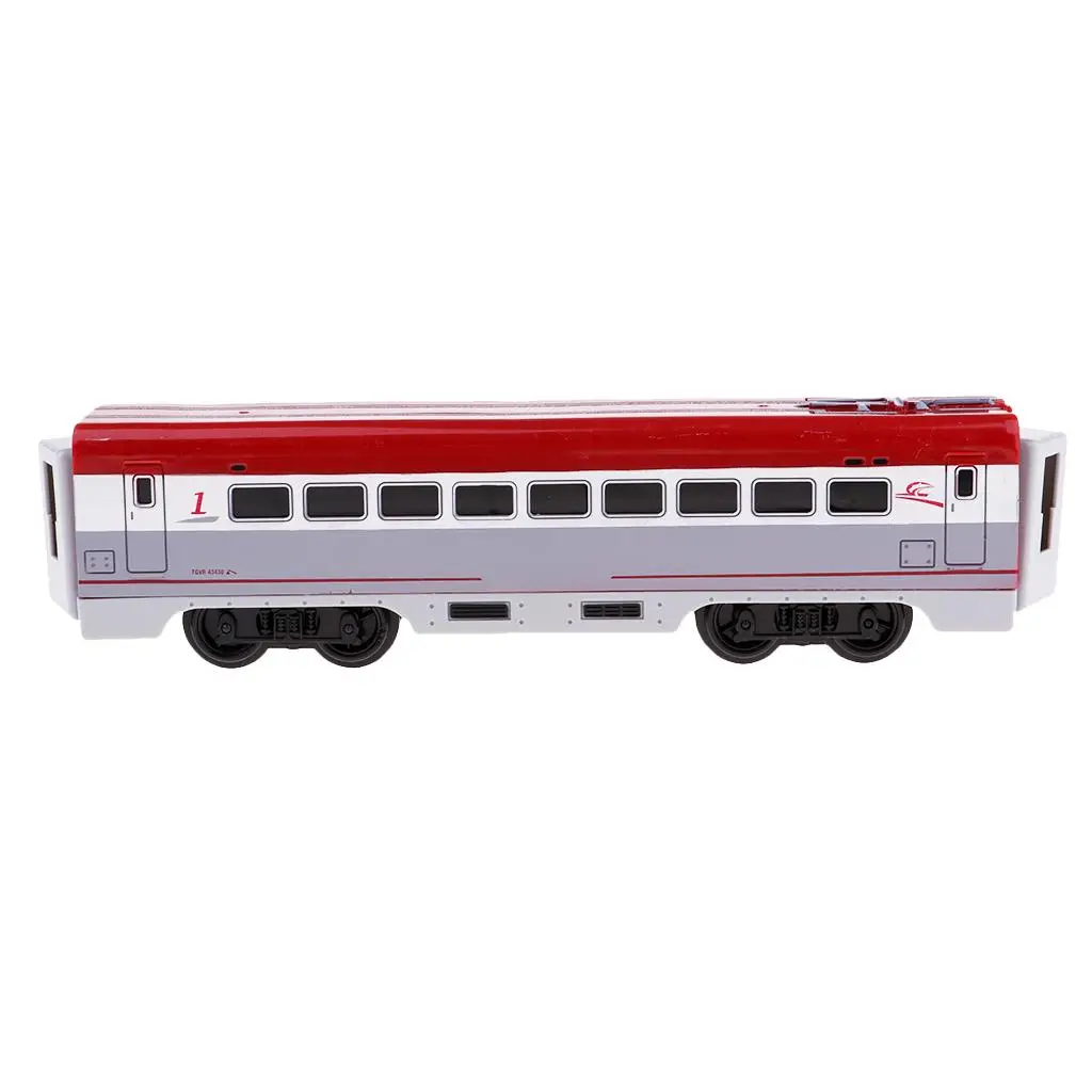 Simulation Train Model Carriage Children Toy Electric Track Freight Car